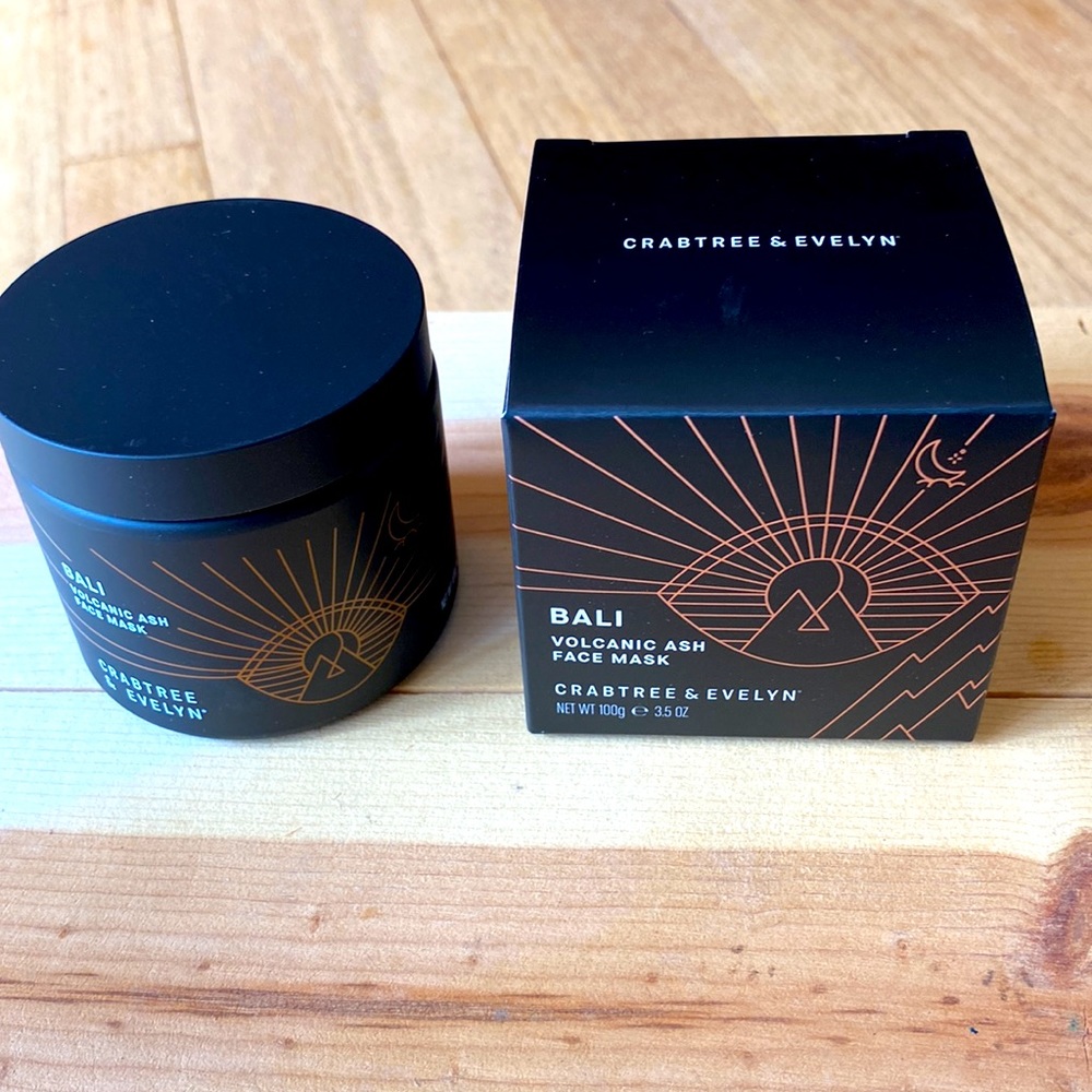 CRABTREE & EVELYN BALI Volcanic Ash Face Mask 3.5 OZ RARE!